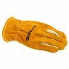 Forney Split Back Cowhide Leather Driver Work Gloves Menfts 2XL 53128